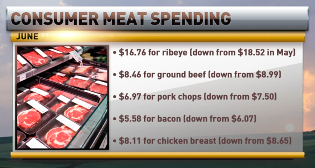 Consumers less willing to buy Meat in June; Increased purchases of Plant-Based Proteins